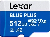 Lexar LMSBLPL512G-BNANG, Lexar BLUE PLUS Serie 512GB microSDXC UHS-I