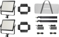 Godox LP1200R K2 BLACK, Godox RGB LED Leuchtpanel Litemons LP1200R K2 Kit