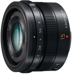 Panasonic H-X015E-K, Panasonic LUMIX Leica DG SUMMILUX 15mm F1.7 Asph. f&uuml;r MFT-Mount