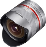 Samyang F1220310102, Samyang 8mm F2.8 UMC Fisheye II silber Fujifilm X -Mount
