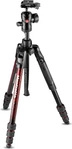 Manfrotto MKBFRTA4RD-BH, Manfrotto Befree Advanced Alu Reisestativ Kit Twist rot