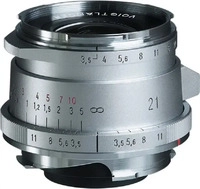 Voigtl&auml;nder 21mm F3.5 Color-Skopar Type II Asph. f&uuml;r Leica M-Mount silber