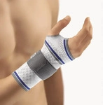 Bort 112920, Bort ManuBasic Handgelenkbandage Silber - Gr&ouml;&szlig;e: XS - Seite: rechts