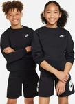 Nike FD3006-010, Nike Club Fleece Sweatshirt Kinder - schwarz