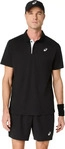 ASICS 2041A340-001, ASICS Court Polo Herren-schwarz