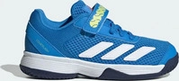 Adidas KK3864, Adidas Courtflash Allcourtschuh Kinder - blau, wei&szlig;