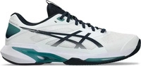 ASICS 1041A533-102, ASICS Solution Speed FF 4 Sandplatzschuh Herren - wei&szlig;,