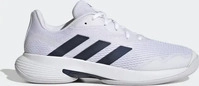 Adidas HR1027, Adidas Court Jam Control Teppichschuh Herren - wei&szlig;, dunkelblau