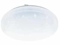 EGLO Leuchten EGLO FRANIA-A LED Deckenleuchte weiß m. Kristalleffekt 1050lm