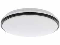 EGLO Leuchten EGLO MARUNELLA-S LED Deckenleuchte weiß, schwarz, weiß 2000lm