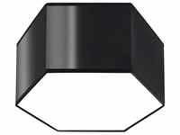 Sollux Sunde 15 Deckenlampe schwarz 2x E27 dimmbar 30,5x26,5x15,5cm SL.1061