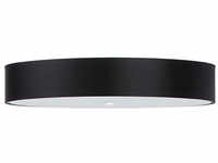 Sollux Skala 80 Deckenlampe schwarz 6x E27 dimmbar 80x80x20cm SL.0814