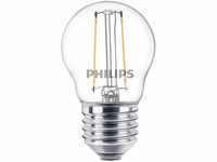 PHILIPS 76329900, Philips LED E27 P45 Leuchtmittel 2W 250lm 2700K warmweiss