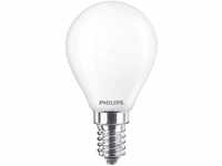Philips LED E14 P45 Leuchtmittel 6,5W 806lm 2700K warmweiss 4,5x4,5x8cm 76283400