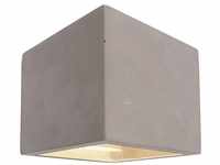 Kapego Deko Light Cube Wandleuchte grau, weiß 1 flg. G9 Modern 341183
