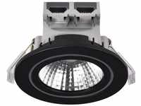Nordlux ALEC LED Einbaustrahler schwarz 480lm IP44 Stepdimmer 9,5x9,5x5,8cm