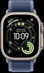 Apple Watch Ultra 3 Titan Natur Trail Loop Blau/Hellblau M/L