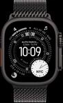 Apple Watch Ultra 3 Titan Schwarz Milanaisearmband Titan Schwarz M