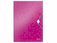 Eckspannermappe A4 »WOW 4599« pink, Leitz, 23.5x32 cm