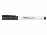 Tuschestift B »Pitt Artist Pen« weiß, für Handlettering weiß, Faber-Castell