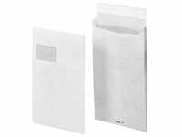 Bong Sicherheits-Faltentaschen weiß, Tyvek, 32.4x22.9 cm