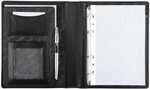 Alassio Ringbuchmappe &raquo;Benaco&laquo; schwarz, 18x23x3 cm