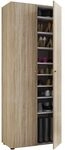 VCM Morgenthaler Schuhschrank &raquo;Vandol I&laquo; 9 F&auml;cher mit T&uuml;ren braun, 71x180x37 cm