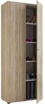 VCM Morgenthaler Schuhschrank &raquo;Vandol I&laquo; 5 F&auml;cher mit T&uuml;ren braun, 71x180x37 cm