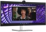 Dell Curved Videkonferenzmonitor &raquo;P3424WEB&laquo; 86,7 cm / 34,1 '' silber