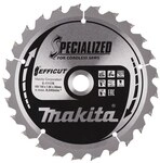 makita Kreiss&auml;geblatt &raquo;E-11178&laquo; 190,0 mm 25 Z&auml;hne braun