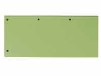 Trennstreifen »DUO« 40001 einfarbig grün, Oxford, 24x10.5 cm