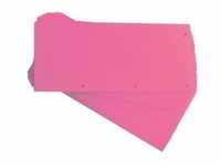 Trennstreifen »DUO« 40001 einfarbig pink, Oxford, 24x10.5 cm