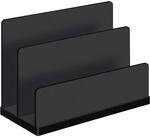 Wedo Briefst&auml;nder &raquo;Black Office&laquo; schwarz, 15x10.7x6.8 cm