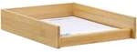 relaxdays Dokumentenablage Holz braun, 25x6x33 cm