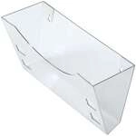 helit Wand-Prospekthalter &raquo;the grid&laquo; transparent, 24.1x15x10.5 cm