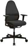 Topstar B&uuml;rostuhl &raquo;Soft Sitness Art&laquo; mit Armlehnen schwarz, 44 cm