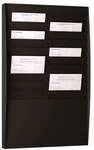 Paperflow Wand–Prospekthalter 20 F&auml;cher &raquo;A4&laquo; schwarz, 54.4x86.5x1 cm