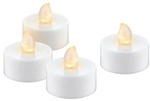 goobay 4er-Set LED-Teelichter mit Timer 32