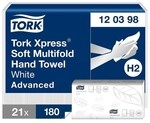 Tork Papierhandt&uuml;cher &raquo;Xpress&reg; Soft H2 Advanced&laquo; 2-lagig wei&szlig; 21x 180 T&uuml;cher