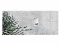 Glas-Magnettafel »Artverum Botanic« 130 x 55 weiß, Sigel