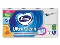 16 Rollen Toilettenpapier »Ultra Clean« 4-lagig weiß, Zewa
