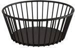 APS Brot- und Obstkorb &raquo;URBAN&laquo; silber, 17x6.5x17 cm
