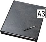 Veloflex Ringbuch &raquo;Exclusiv 4130280&laquo; schwarz, 35x44 cm