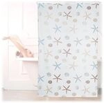 relaxdays Duschrollo &raquo;Ocean&laquo; 140 x 240 cm grau, 140 cm