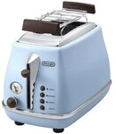 De Longhi Toaster &raquo;Icona Vintage&laquo; azurblau 40, 18.5x20.5x32 cm