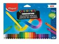 »Color'peps Infinity« 24er-Set selbstanspitzende Buntstifte ohne Holzmantel...