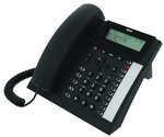 tiptel Schnurgebundenes Telefon &raquo;1020&laquo; schwarz schwarz, 16x20.5x15 cm