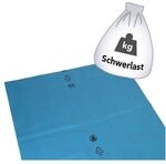 Deiss 100x 240.0 L Schwerlast-M&uuml;lls&auml;cke aus Recyclingmaterial blau STANDARD&reg;