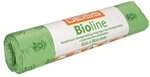 Deiss 10 M&uuml;llbeutel aus Biofolie &raquo;Bioline&laquo; 60 L kompostierbar gr&uuml;n, 62x80 cm