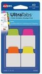 Avery Zweckform 40 Haftstreifen &raquo;UltraTabs - Neon&laquo;, 2.54x3.81 cm